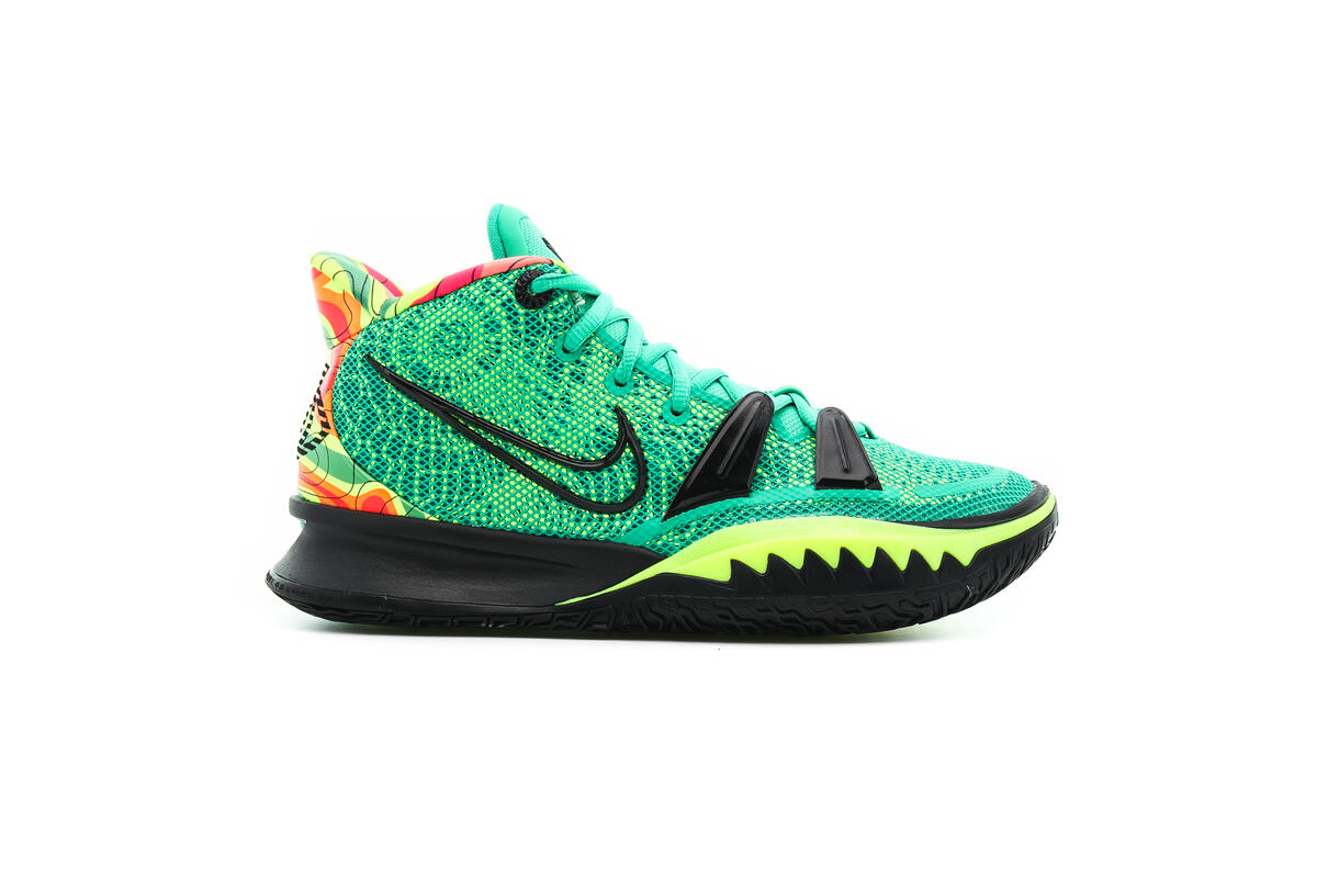 Kyrie shoes green 2025 and black